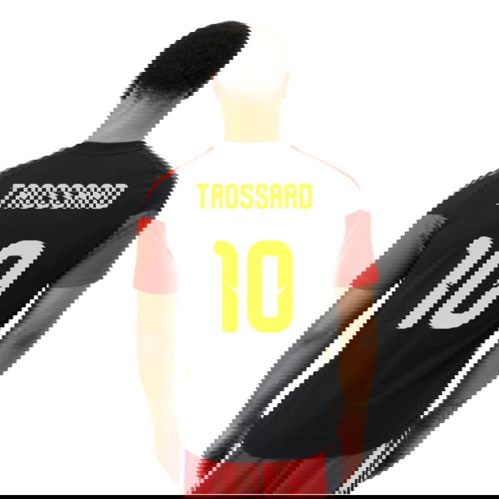 2026-2027 Belgium Training Tee (Black) (Trossard 10)