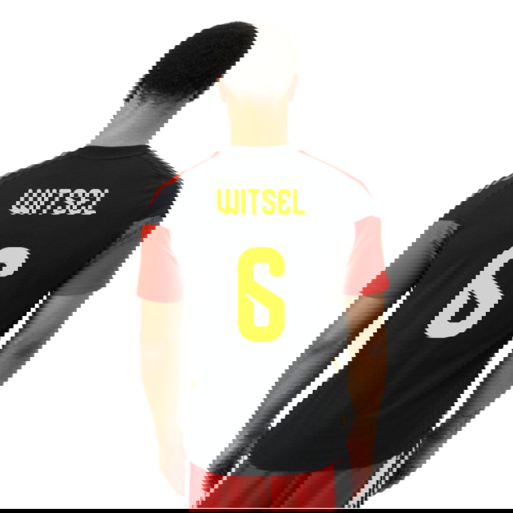 2026-2027 Belgium Training Tee (Black) (Witsel 6)