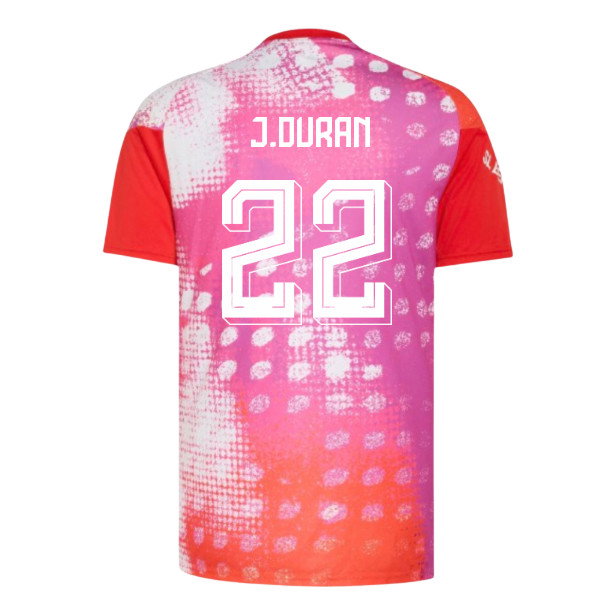 2026-2027 Benfica Pre-Match Shirt (Red) (J.Duran 22)