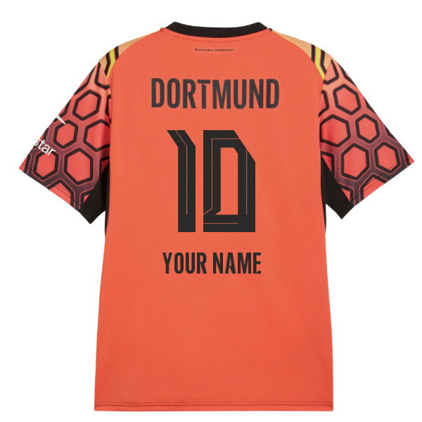 2026-2027 Borussia Dortmund Home Goalkeeper Shirt (Red) (Your Name)