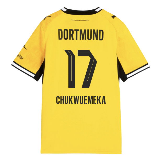 2026-2027 Borussia Dortmund Home Shirt (Kids) (Chukwuemeka 17)
