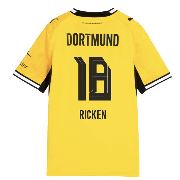 2026-2027 Borussia Dortmund Home Shirt (Kids) (Ricken 18)