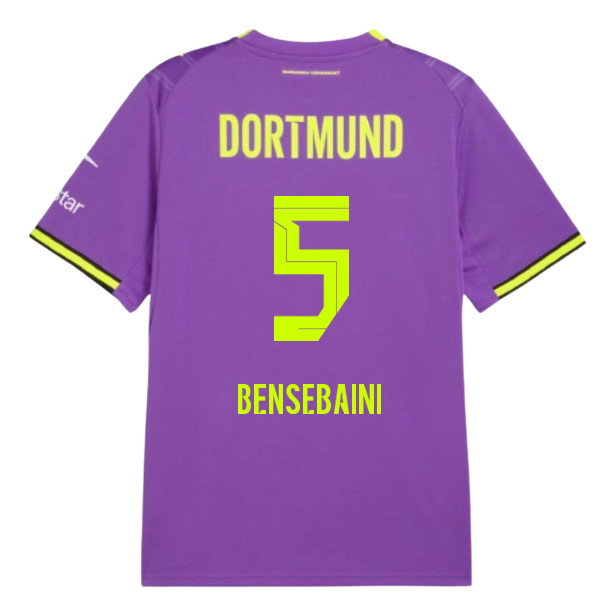 2026-2027 Borussia Dortmund Third Shirt (Bensebaini 5)