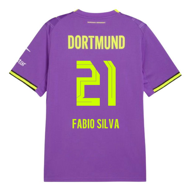 2026-2027 Borussia Dortmund Third Shirt (Fabio Silva 21)