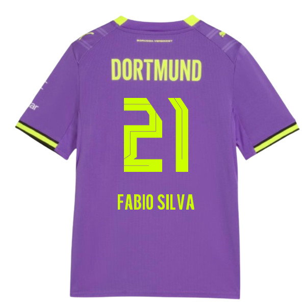 2026-2027 Borussia Dortmund Third Shirt (Kids) (Fabio Silva 21)
