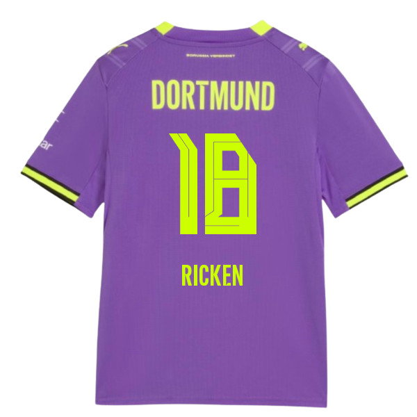 2026-2027 Borussia Dortmund Third Shirt (Kids) (Ricken 18)