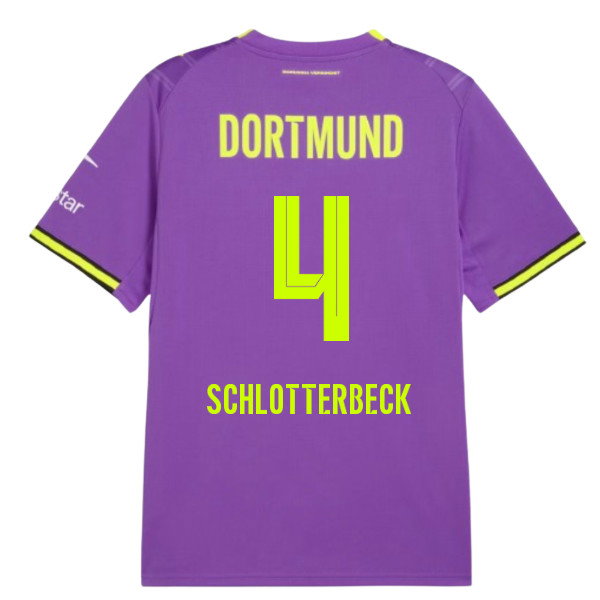 2026-2027 Borussia Dortmund Third Shirt (Schlotterbeck 4)