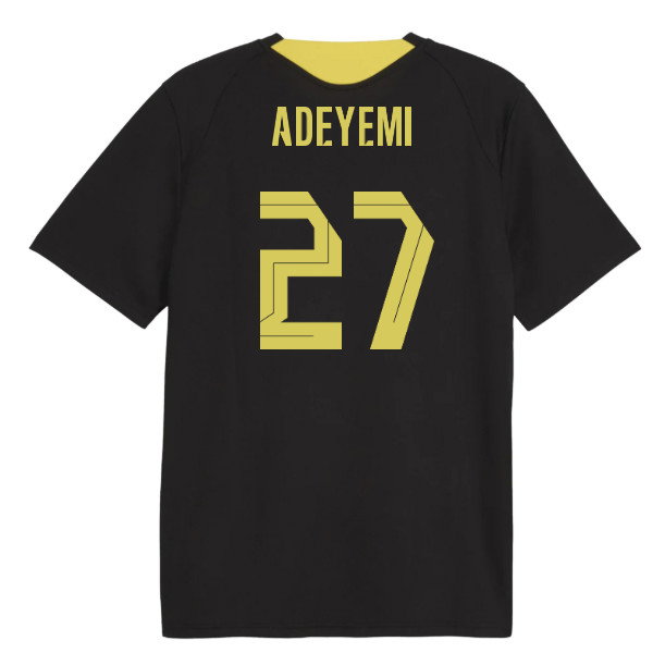 2026-2027 Borussia Dortmund Training Jersey (Black) (Adeyemi 27)