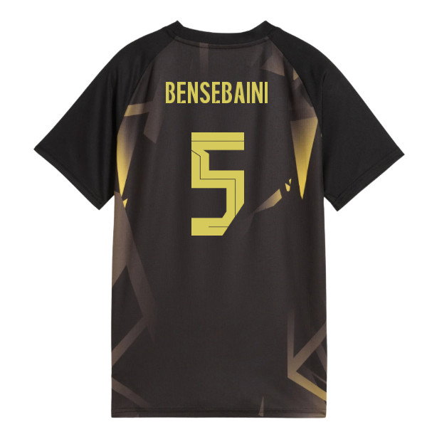 2026-2027 Borussia Dortmund Warm Up Jersey (Black) (Bensebaini 5)