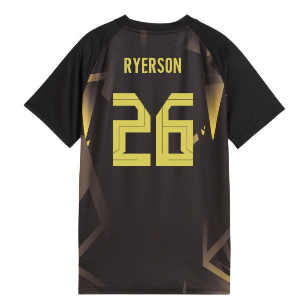 2026-2027 Borussia Dortmund Warm Up Jersey (Black) (Ryerson 26)