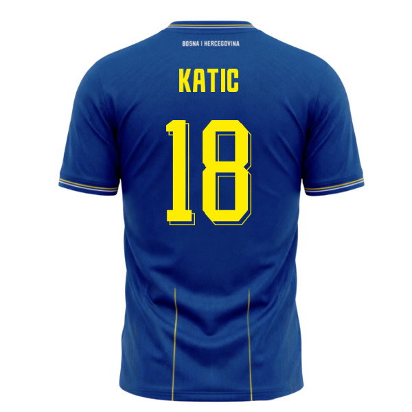 2026-2027 Bosnia and Herzegovina Home Shirt (Kids) (Katic 18)
