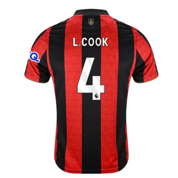 2026-2027 Bournemouth Home Shirt (Kids) (L.Cook 4)