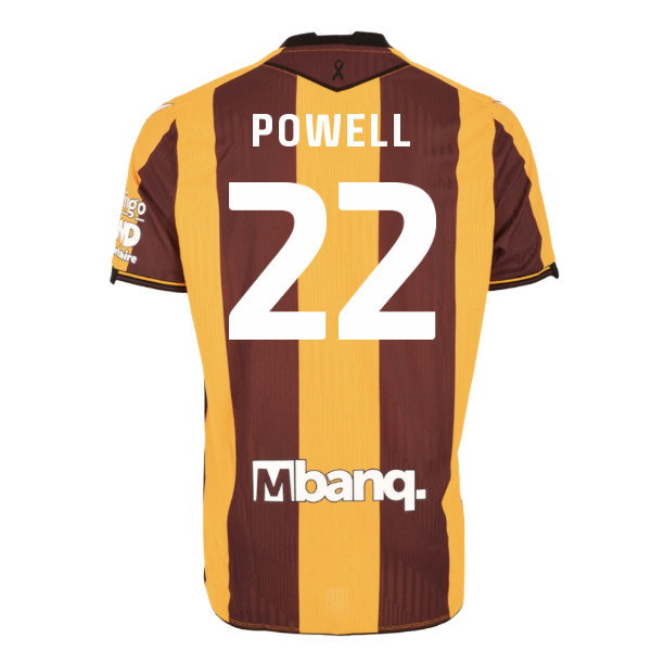 2026-2027 Bradford City Home Shirt (Powell 22)