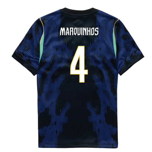 2026-2027 Brazil Away Mini Kit (Marquinhos 4)
