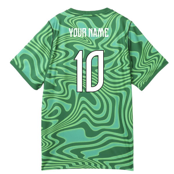 2026-2027 Brazil Goalkeeper Shirt (Green) - Kids (Your Name)
