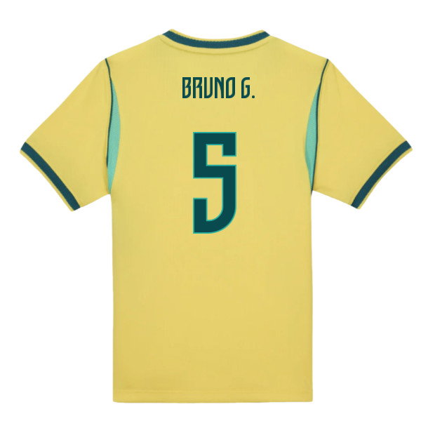 2026-2027 Brazil Home Little Boys Mini Kit (Bruno G. 5)