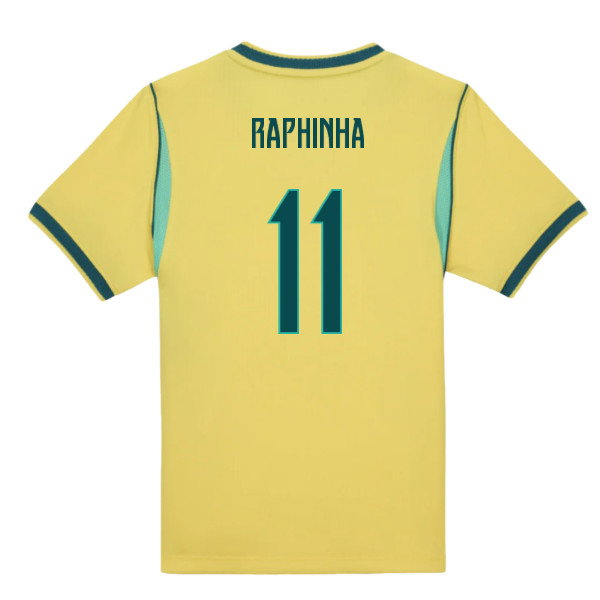 2026-2027 Brazil Home Little Boys Mini Kit (Raphinha 11)