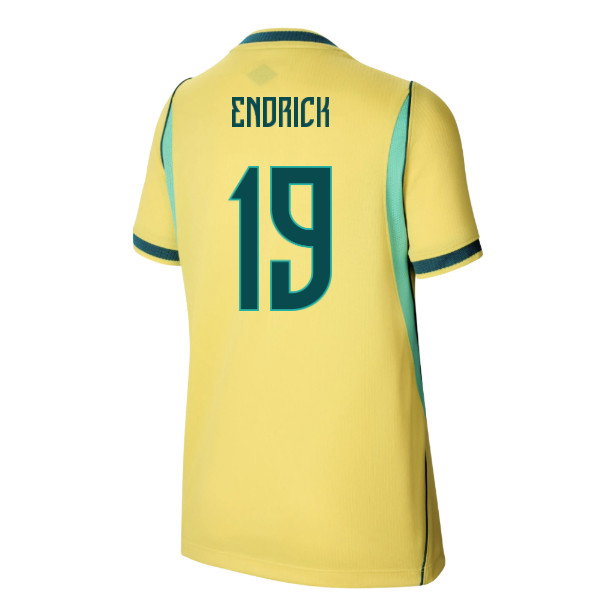2026-2027 Brazil Home Shirt (Kids) (Endrick 19)