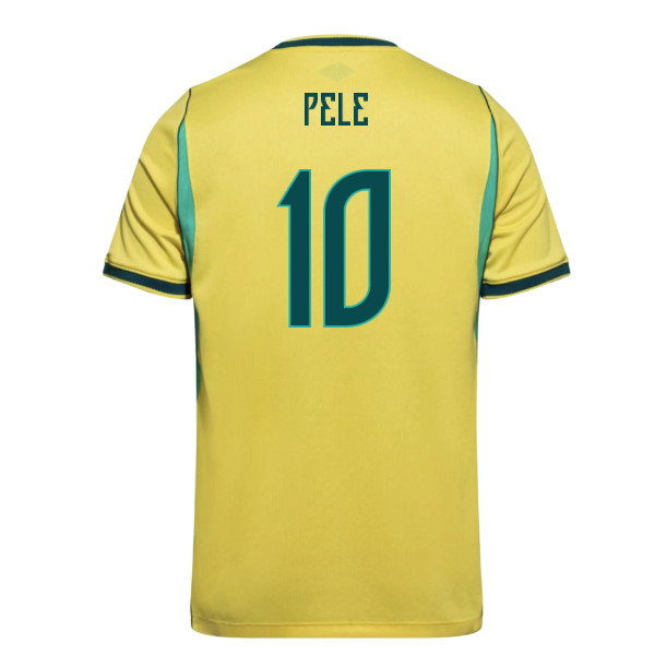 2026-2027 Brazil Home Shirt (Pele 10)