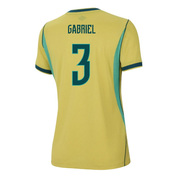 2026-2027 Brazil Home Shirt (Womens) (Gabriel 3)