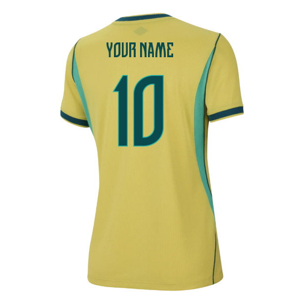 2026-2027 Brazil Home Shirt (Womens) (Your Name)