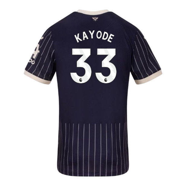 2026-2027 Brentford Away Shirt (Kids) (Kayode 33)