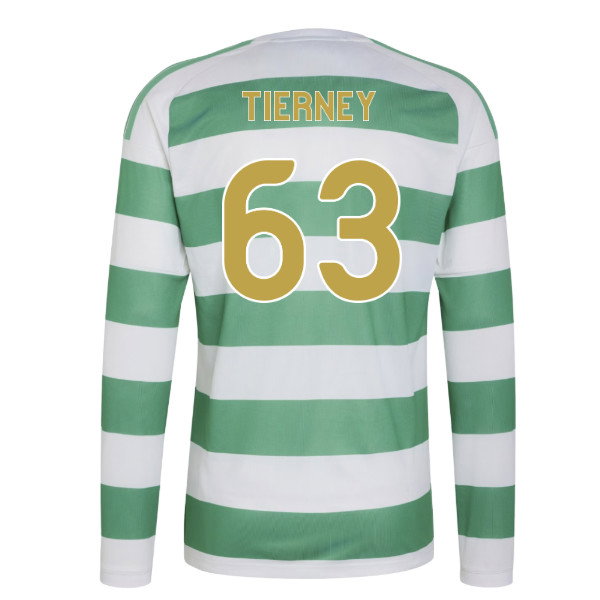 2026-2027 Celtic Long Sleeve Home Shirt (Tierney 63)