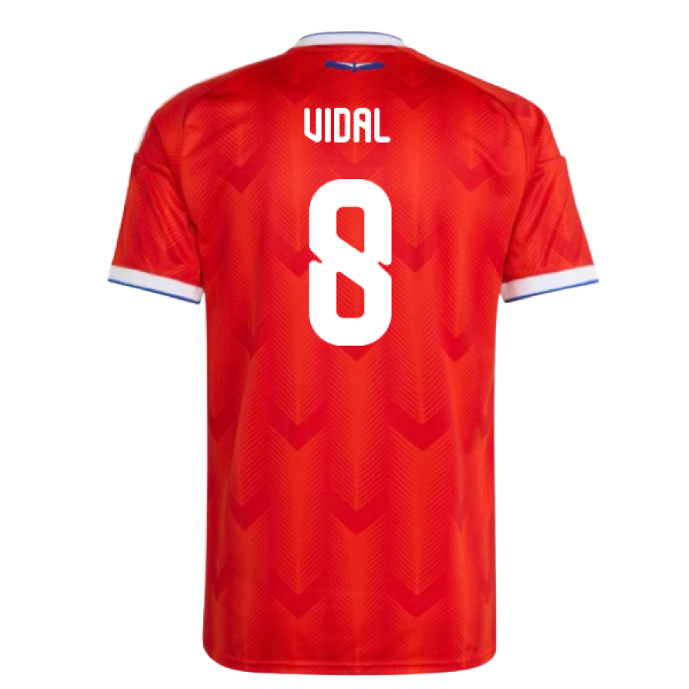 2026-2027 Chile Home Shirt (Vidal 8)