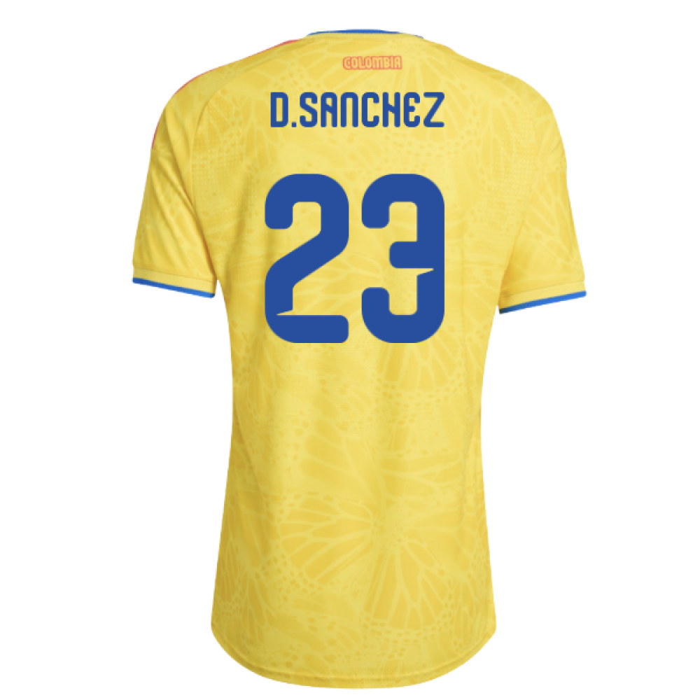 2026-2027 Colombia Authentic Home Shirt (D.Sanchez 23)