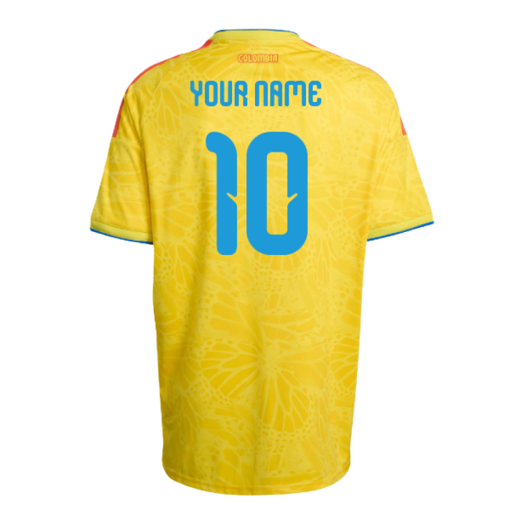 2026-2027 Colombia Home Shirt (Your Name)