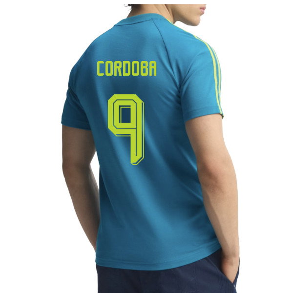 2026-2027 Colombia Originals T-Shirt (Mystery Petrol) (Cordoba 9)