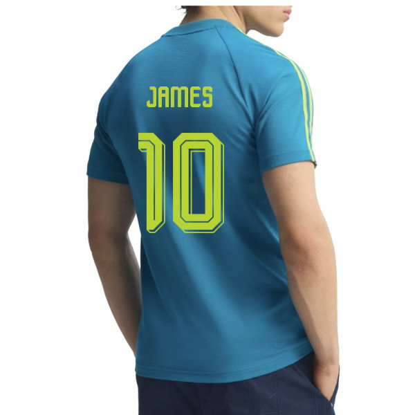 2026-2027 Colombia Originals T-Shirt (Mystery Petrol) (James 10)