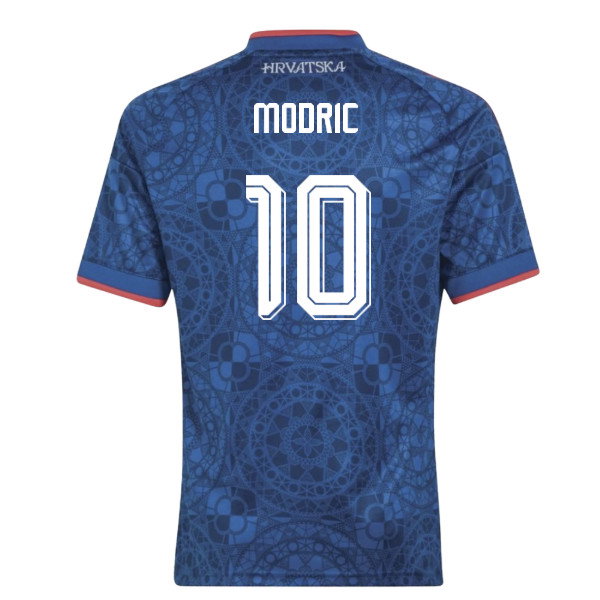 2026-2027 Croatia Adidas Away Shirt (Kids) (Modric 10)