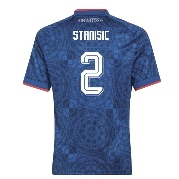2026-2027 Croatia Adidas Away Shirt (Kids) (Stanisic 2)