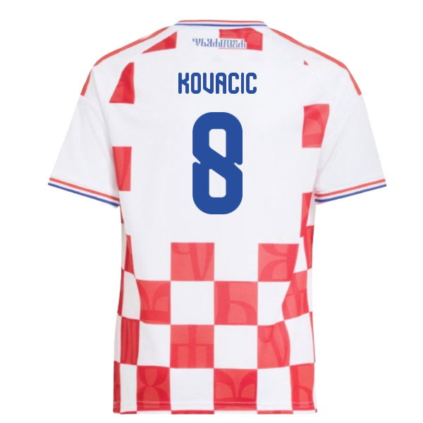 2026-2027 Croatia Adidas Home Shirt (Kids) (Kovacic 8)