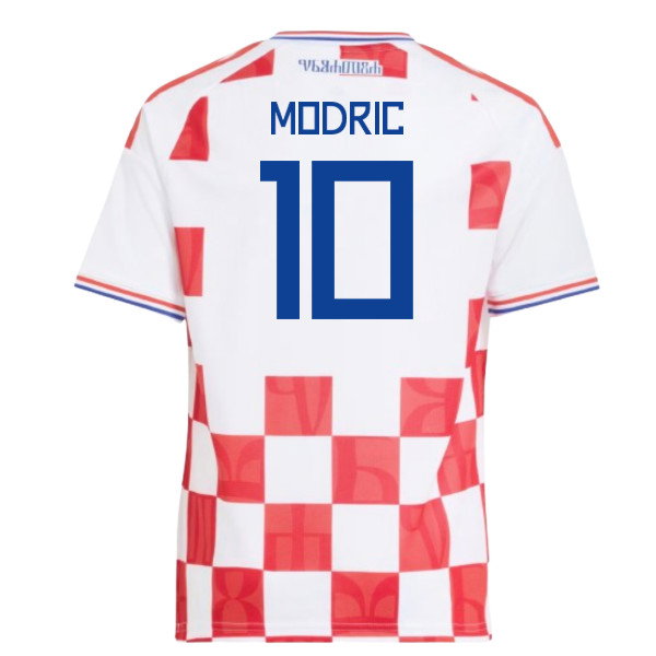 2026-2027 Croatia Adidas Home Shirt (Kids) (Modric 10)