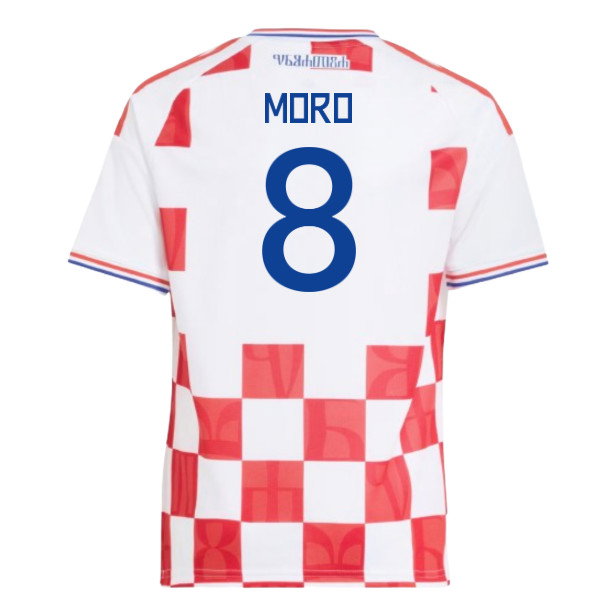 2026-2027 Croatia Adidas Home Shirt (Kids) (Moro 8)