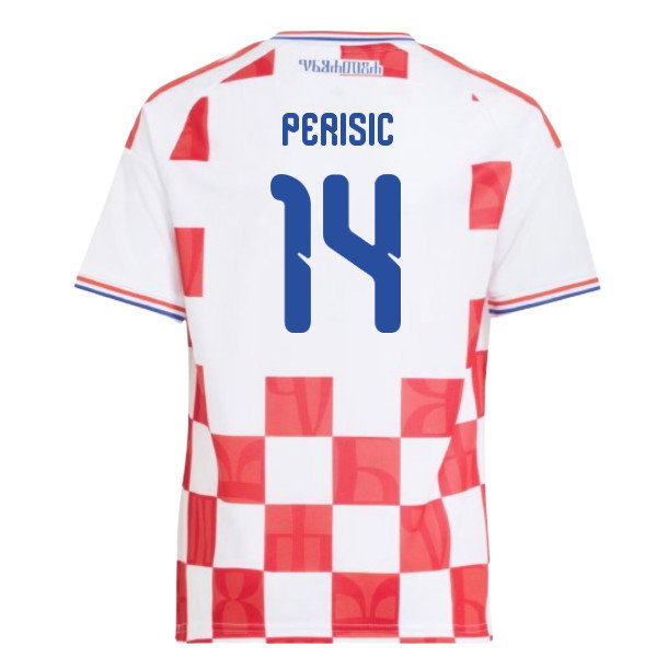 2026-2027 Croatia Adidas Home Shirt (Kids) (Perisic 14)