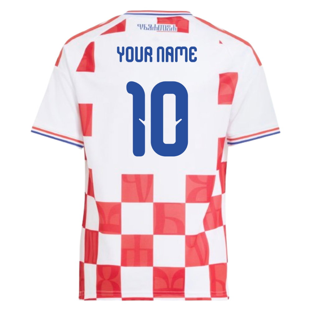 2026-2027 Croatia Adidas Home Shirt (Kids) (Your Name)