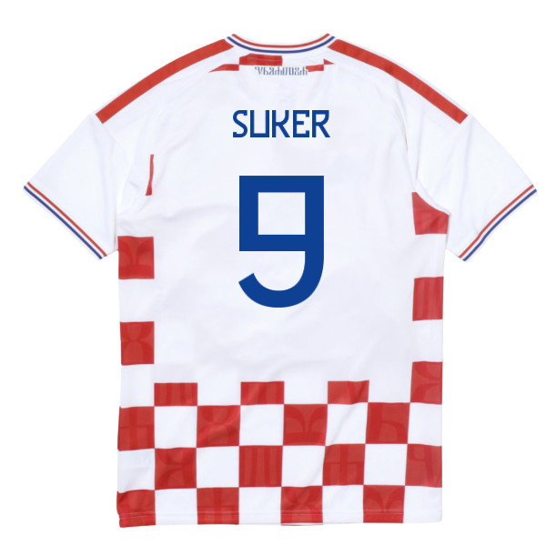 2026-2027 Croatia Adidas Home Shirt (Suker 9)