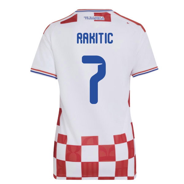 2026-2027 Croatia Adidas Home Shirt (Womens) (Rakitic 7)