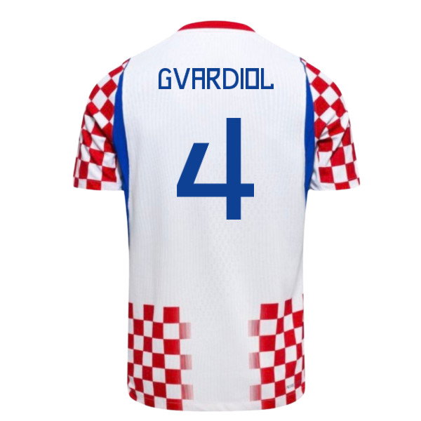 2026-2027 Croatia Aero-Fit Authentic Match Home Shirt (Gvardiol 4)