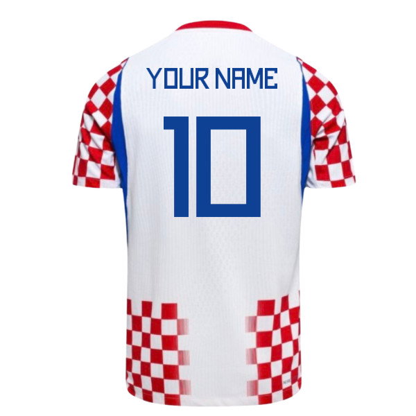 2026-2027 Croatia Aero-Fit Authentic Match Home Shirt (Your Name)