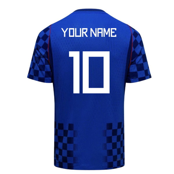 2026-2027 Croatia Aero-Fit Match Authentic Away Shirt (Your Name)