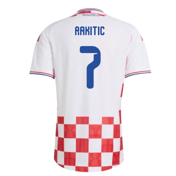 2026-2027 Croatia Authentic Adidas Home Shirt (Rakitic 7)