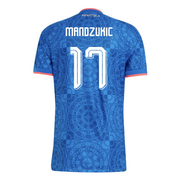 2026-2027 Croatia Authentic Away Shirt (Mandzukic 17)