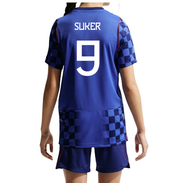 2026-2027 Croatia Away Shirt (Kids) (Suker 9)