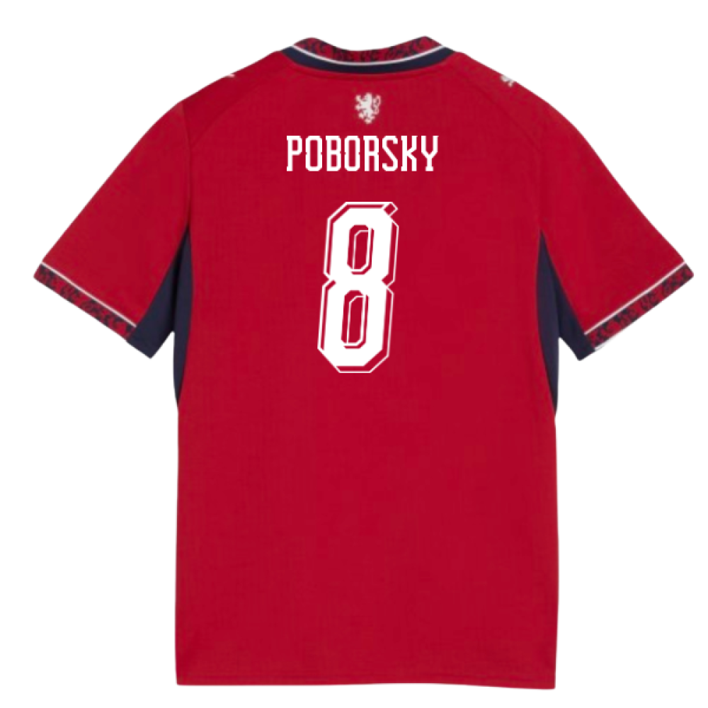 2026-2027 Czech Republic Home Shirt (Kids) (Poborsky 8)