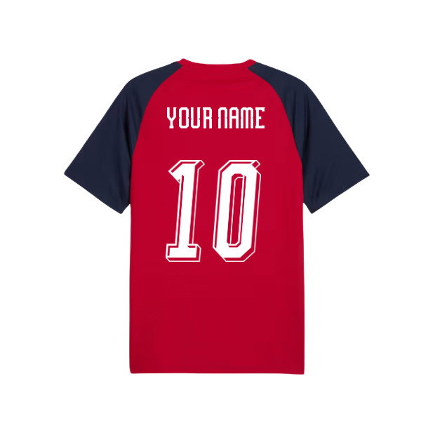 2026-2027 Czech Republic Warm Up Jersey (Dark Cherry) (Your Name)