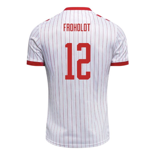 2026-2027 Denmark Away Shirt (Froholdt 12)